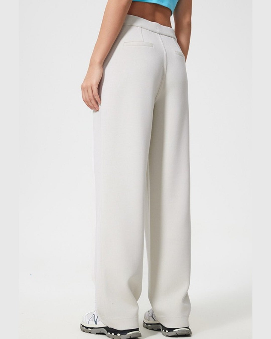 Casual Wide Pants Bianco - Notorious