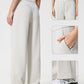 Casual Wide Pants Bianco - Notorious
