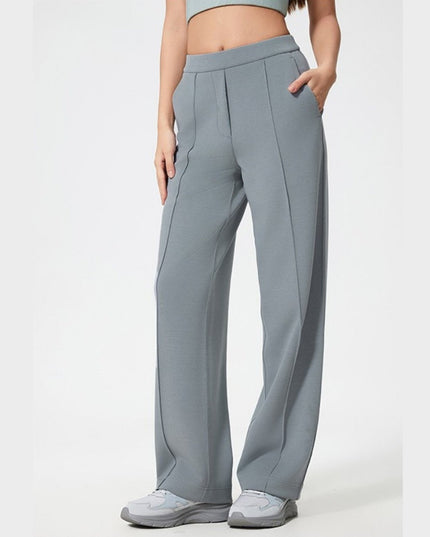 Casual Wide Pants Grigio - Notorious