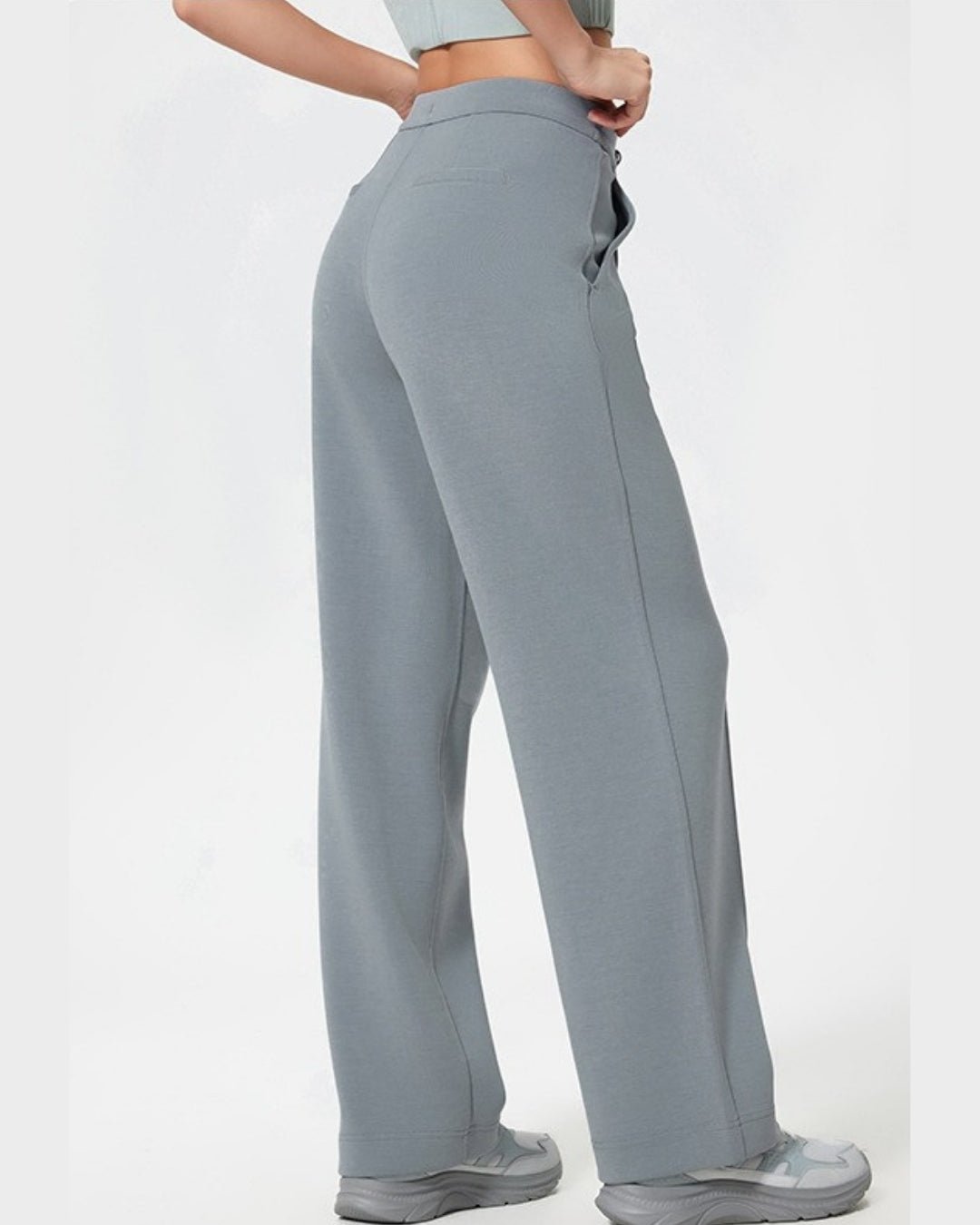 Casual Wide Pants Grigio - Notorious