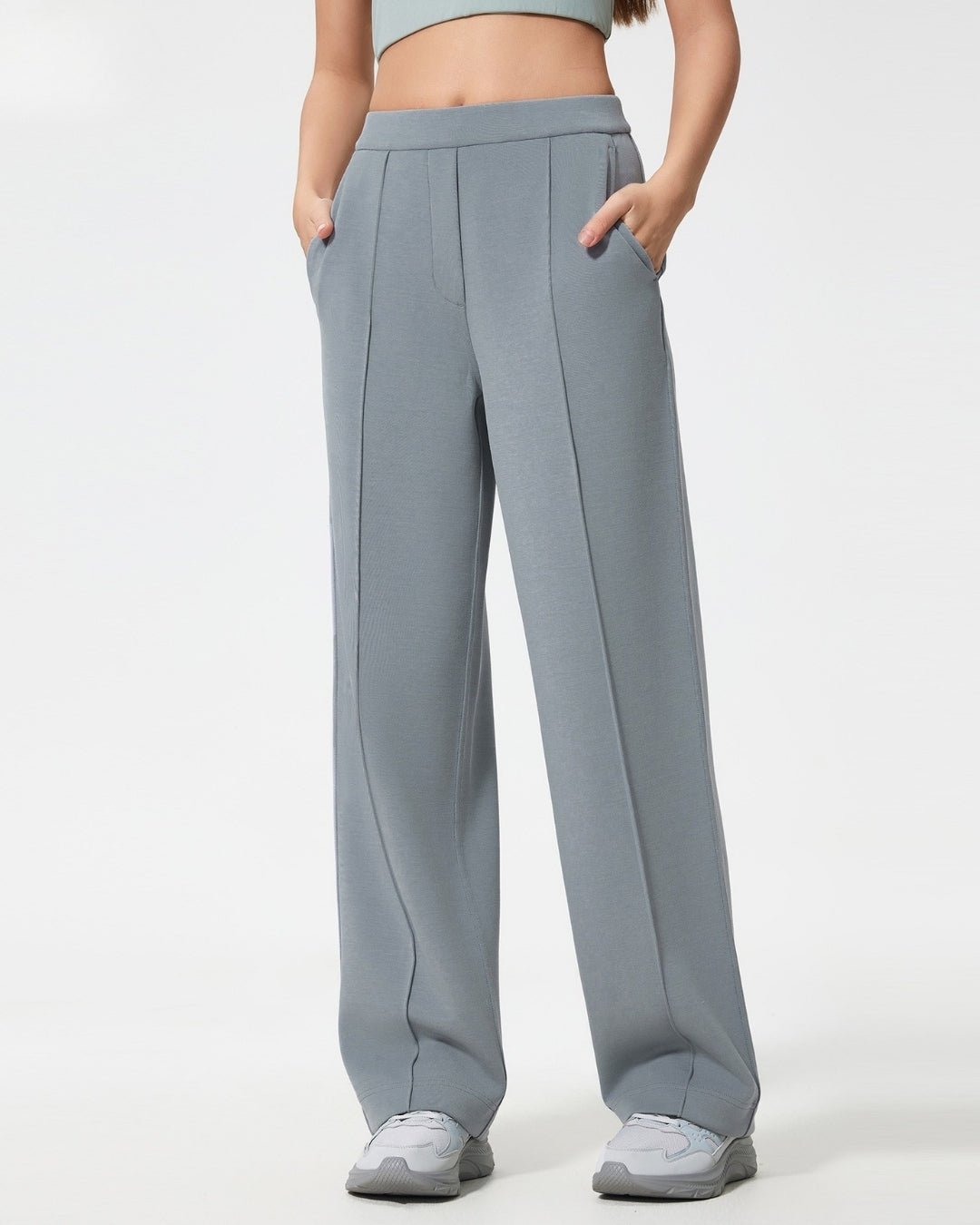 Casual Wide Pants Grigio - Notorious
