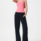 Casual Wide Pants Nero - Notorious
