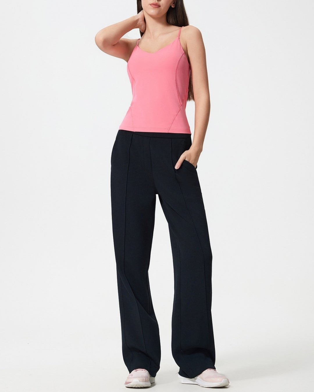 Casual Wide Pants Nero - Notorious