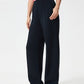 Casual Wide Pants Nero - Notorious