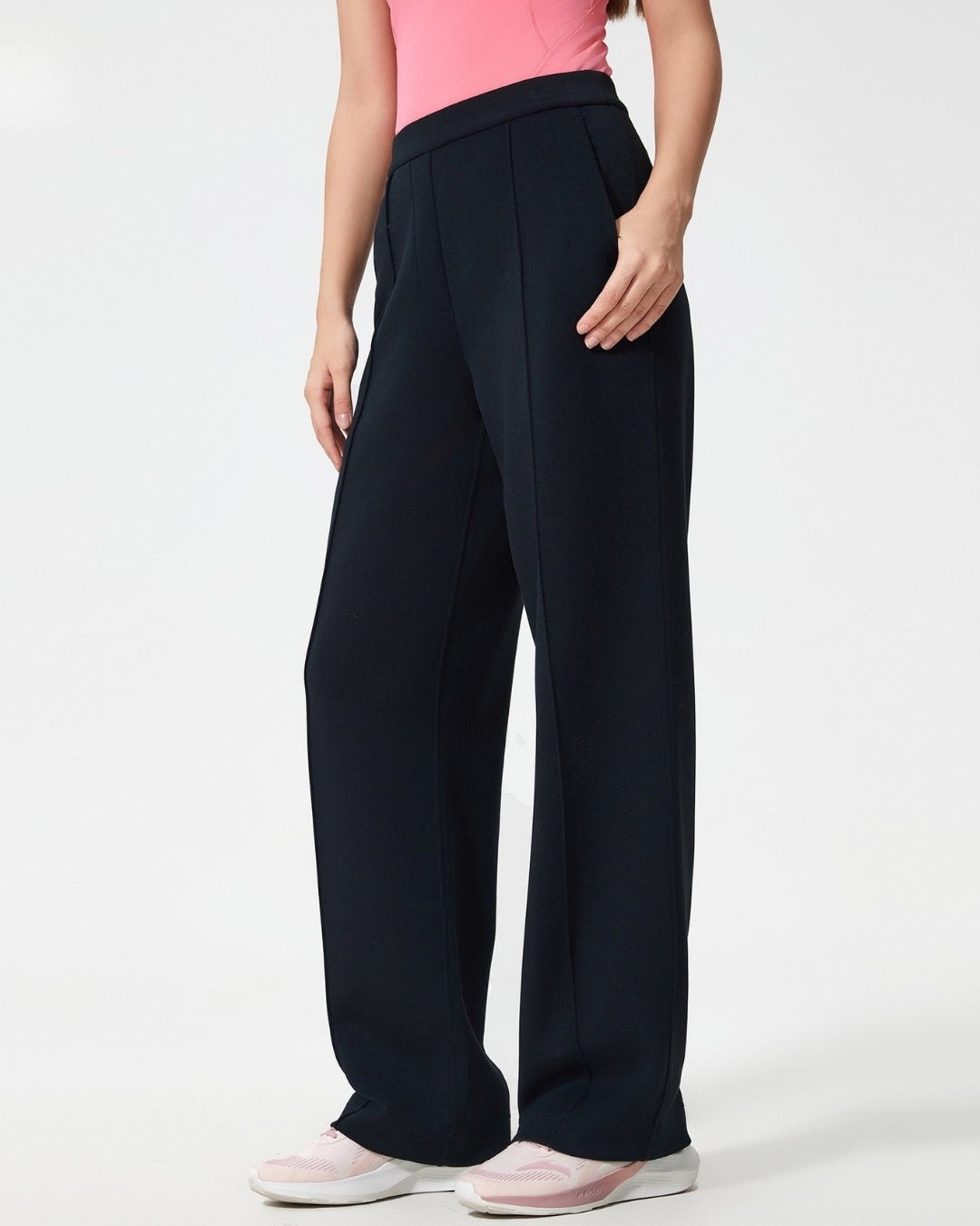 Casual Wide Pants Nero - Notorious