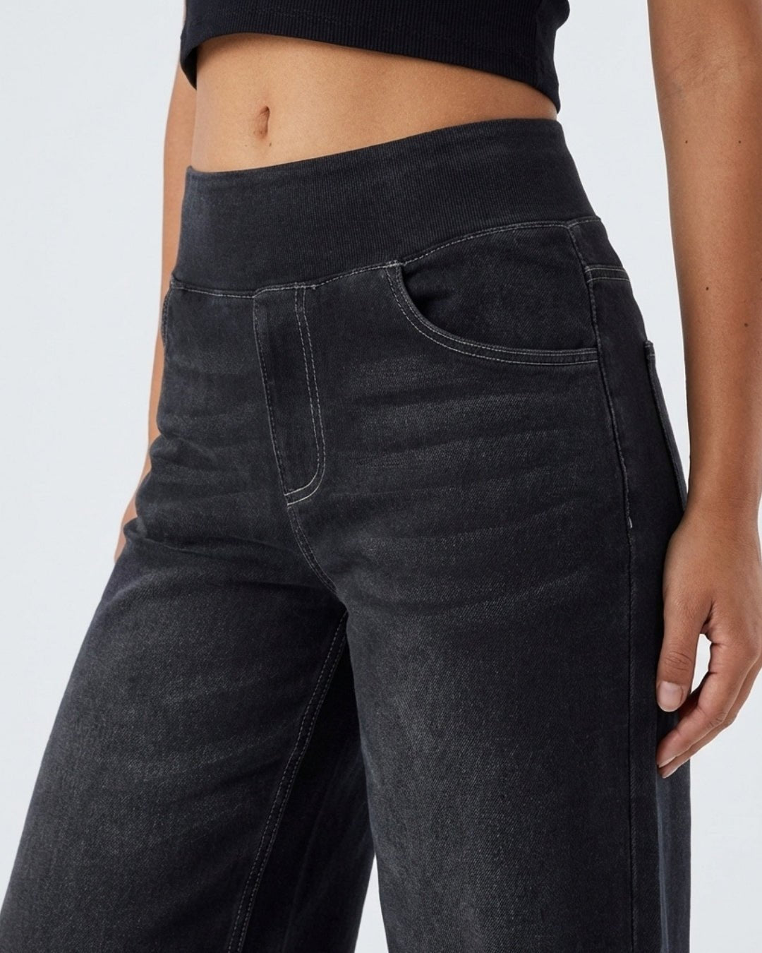 Easy Fit Jeans Nero - Notorious