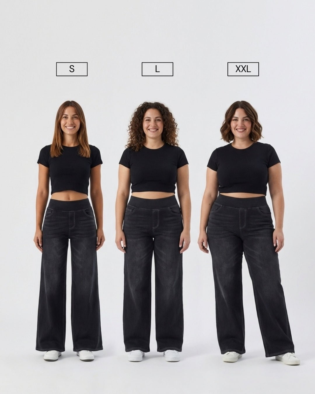 Easy Fit Jeans Nero - Notorious