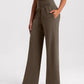 High Waist Straight Pants - Notorious