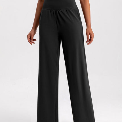High Waist Straight Pants - Notorious