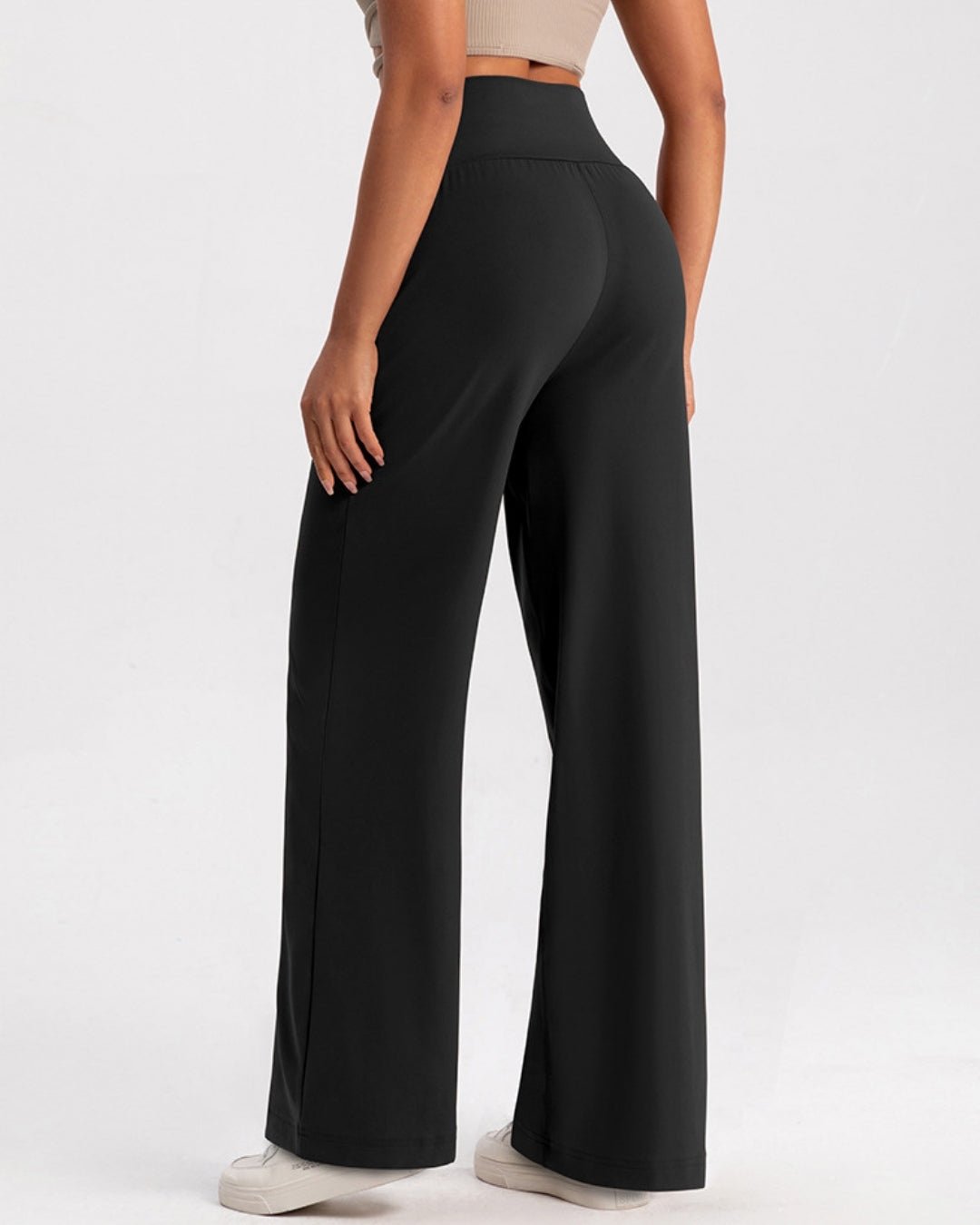 High Waist Straight Pants - Notorious