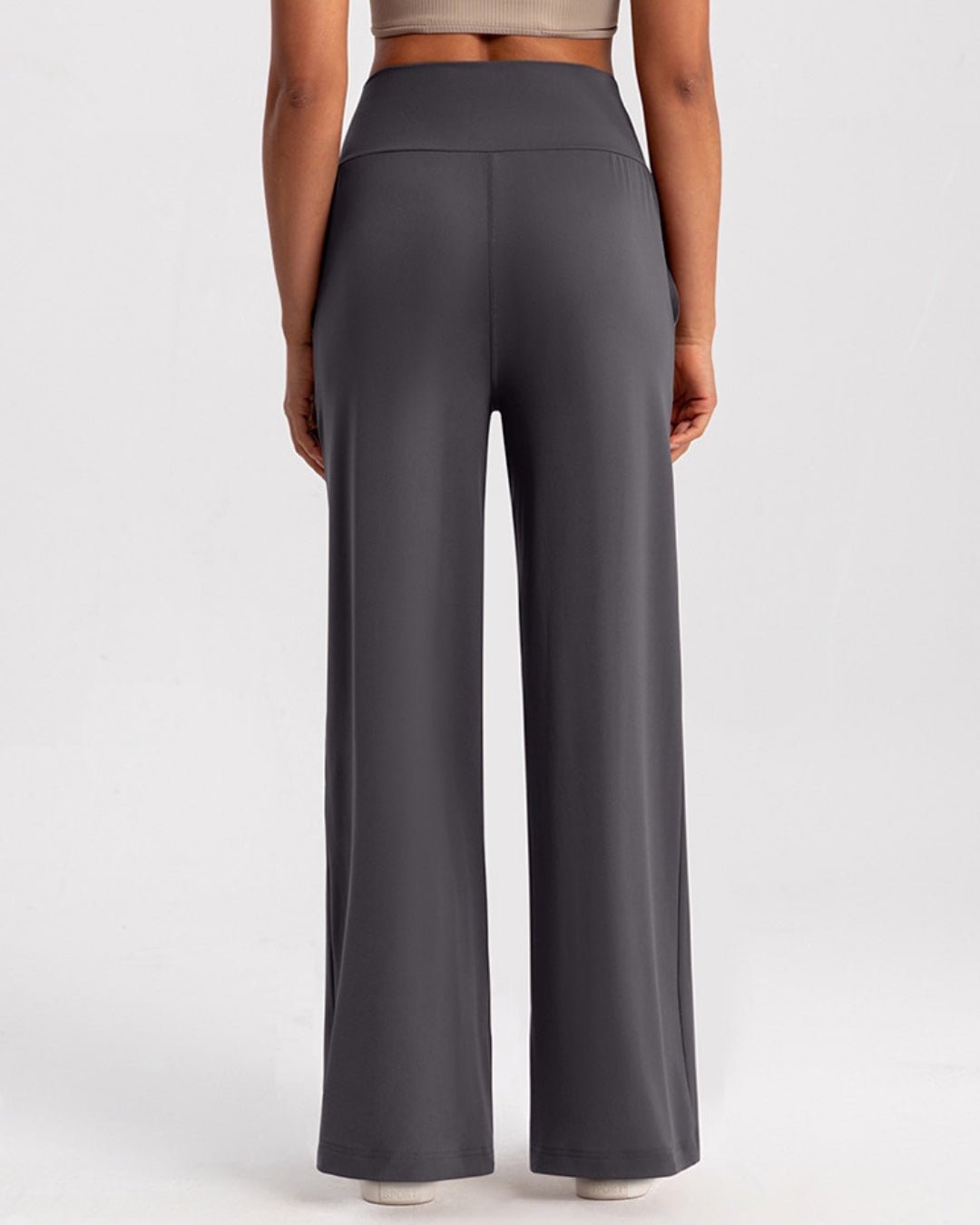 High Waist Straight Pants - Notorious