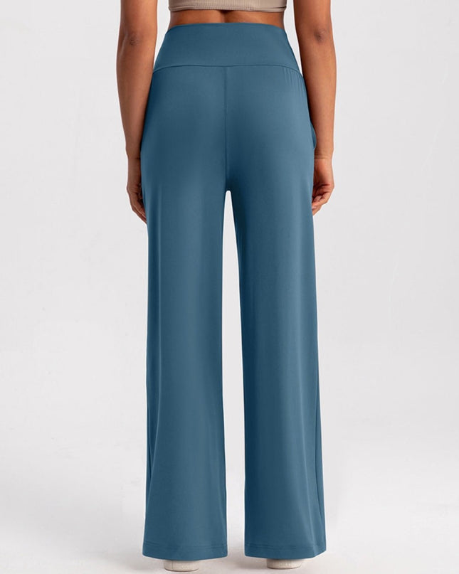 High Waist Straight Pants - Notorious