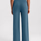 High Waist Straight Pants - Notorious
