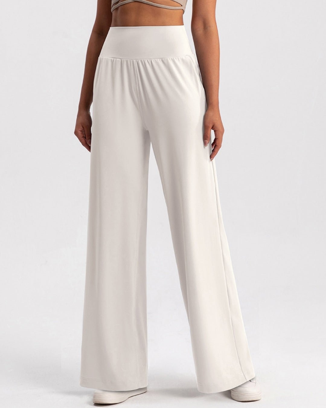 High Waist Straight Pants - Notorious