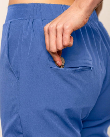 Slim Fit Comfort Pants Blu Chiaro - Notorious