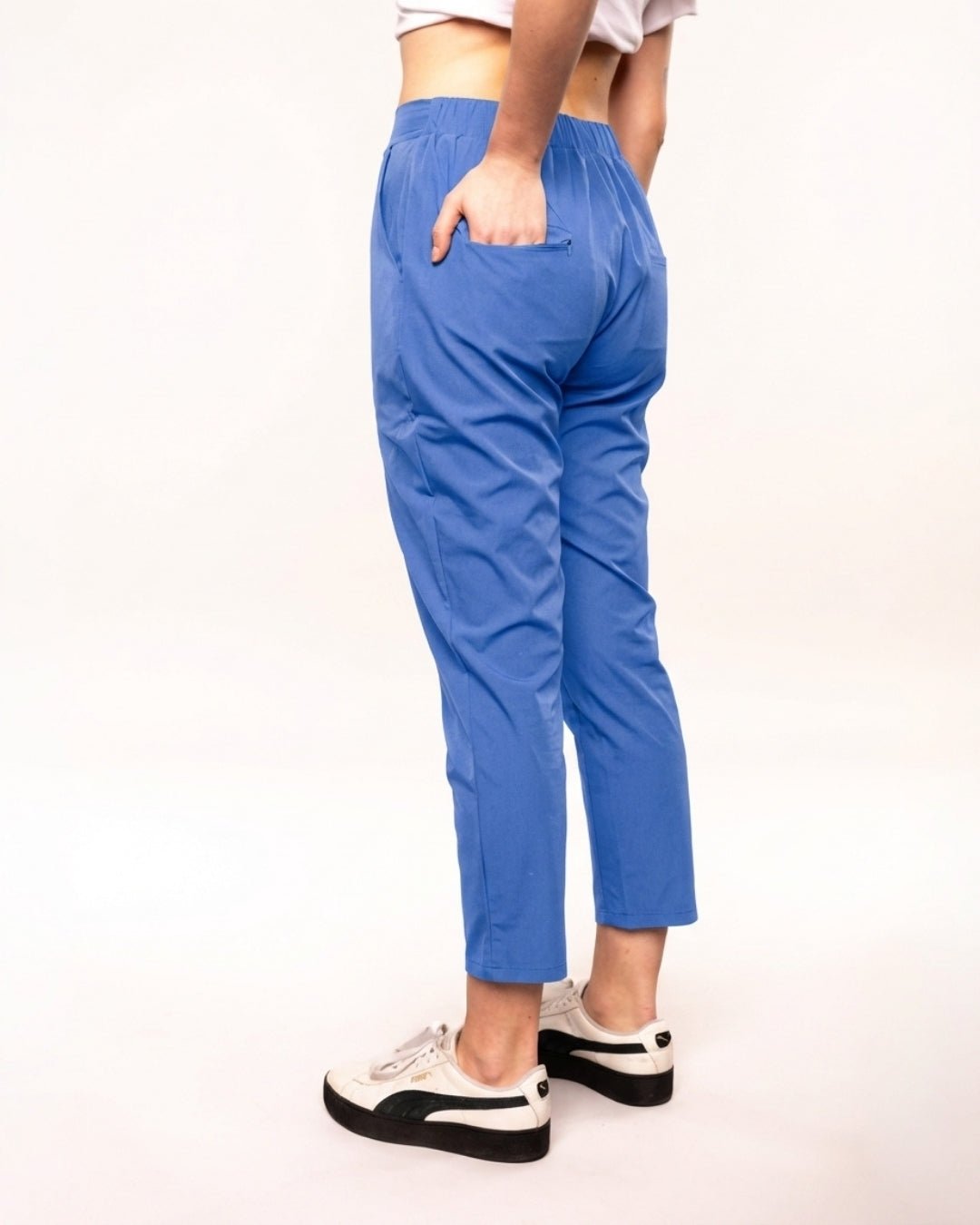 Slim Fit Comfort Pants Blu Chiaro - Notorious