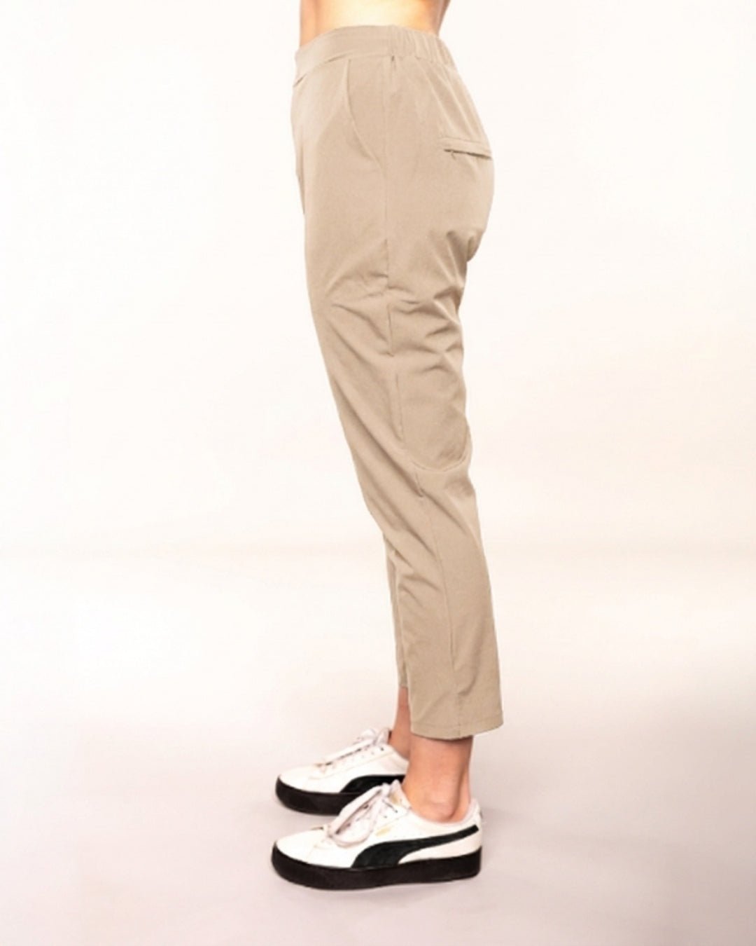 Slim Fit Comfort Pants Khaki - Notorious