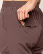 Slim Fit Comfort Pants Marrone Malva - Notorious