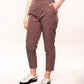 Slim Fit Comfort Pants Marrone Malva - Notorious