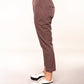 Slim Fit Comfort Pants Marrone Malva - Notorious