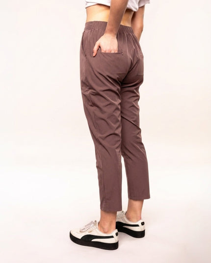 Slim Fit Comfort Pants Marrone Malva - Notorious