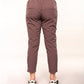 Slim Fit Comfort Pants Marrone Malva - Notorious
