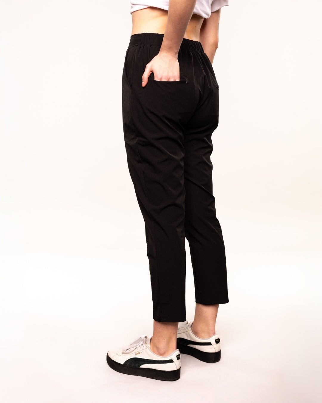 Slim Fit Comfort Pants Nero - Notorious