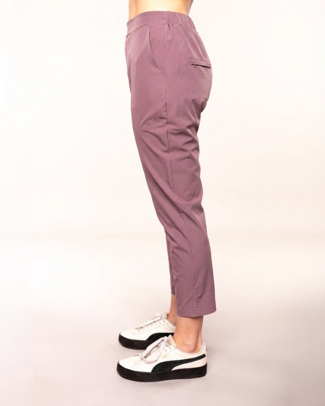 Slim Fit Comfort Pants Prugna Intensa - Notorious