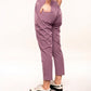 Slim Fit Comfort Pants Prugna Intensa - Notorious