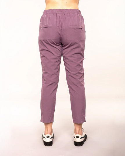 Slim Fit Comfort Pants Prugna Intensa - Notorious