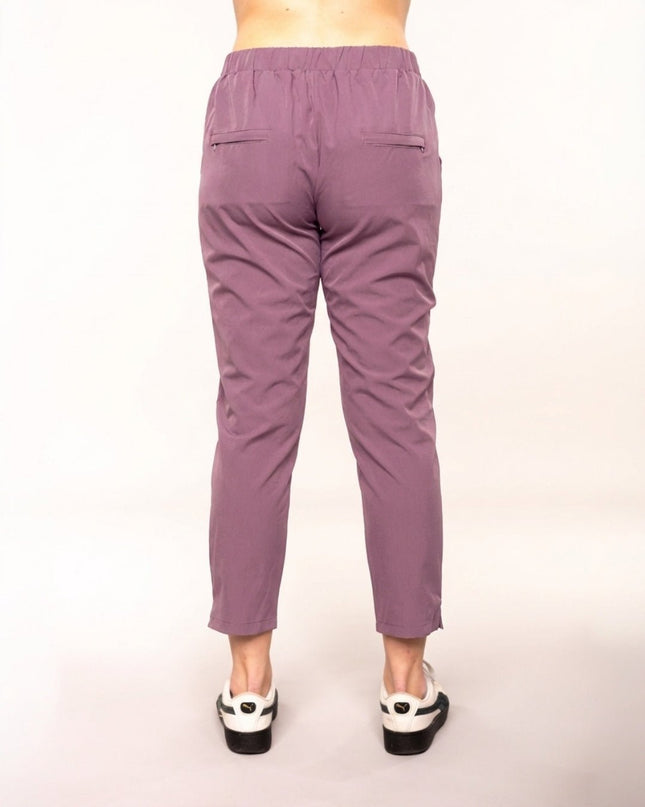 Slim Fit Comfort Pants Prugna Intensa - Notorious