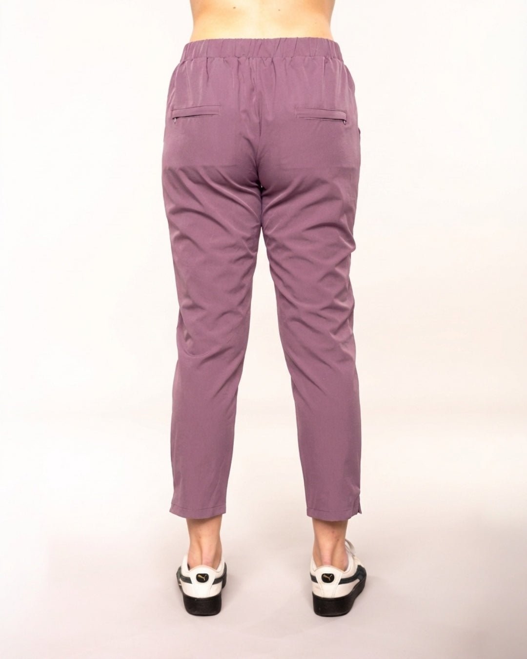 Slim Fit Comfort Pants Prugna Intensa - Notorious