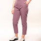 Slim Fit Comfort Pants Prugna Intensa - Notorious