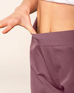 Slim Fit Comfort Pants Prugna Intensa - Notorious