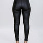 Slim Fit Leather Pants Nero - Notorious