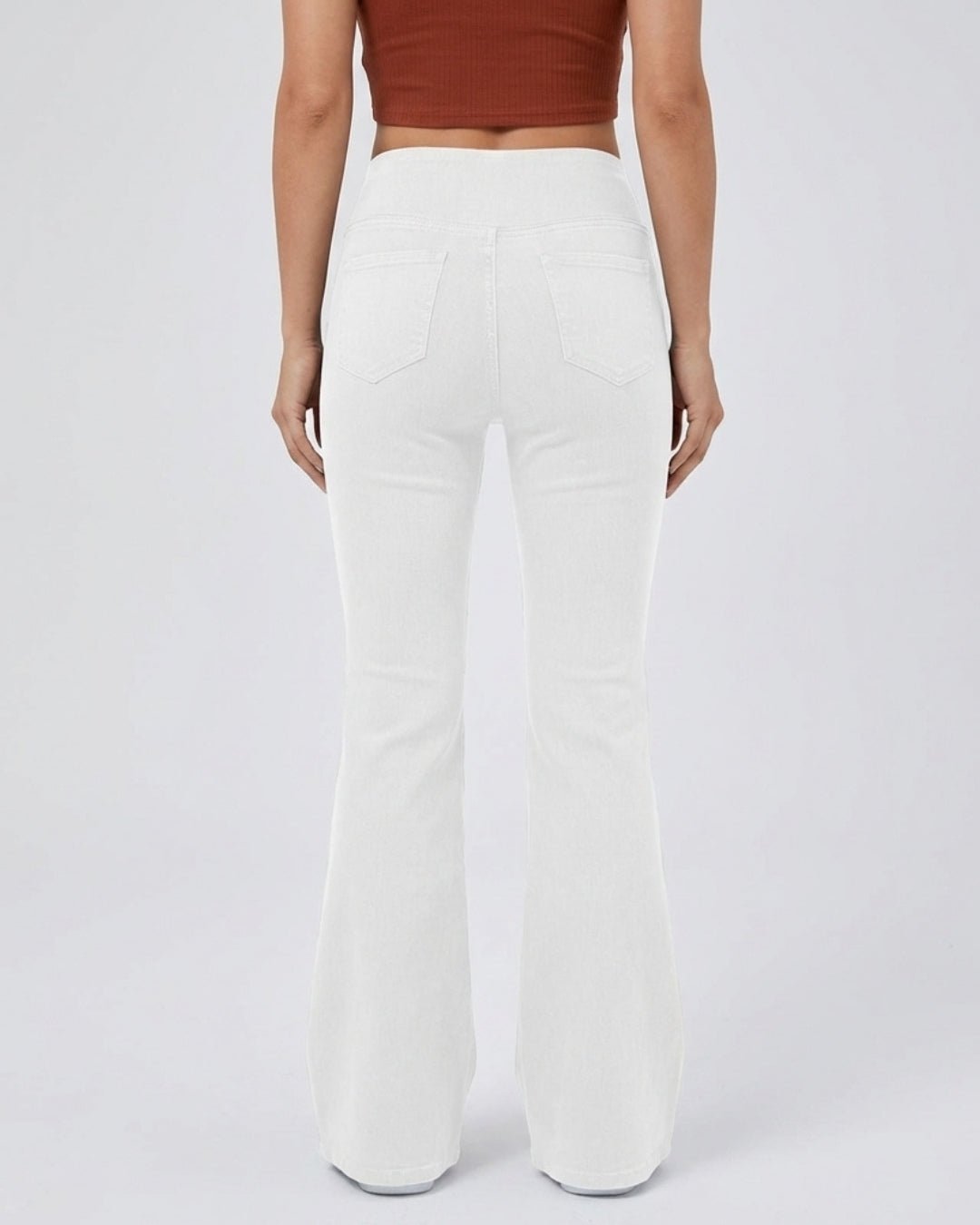 V - Waist Jeans Bianco - Notorious