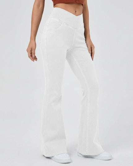 V - Waist Jeans Bianco - Notorious