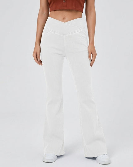V - Waist Jeans Bianco - Notorious