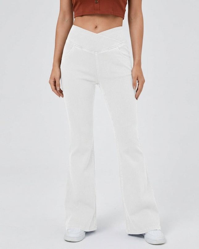 V - Waist Jeans Bianco - Notorious