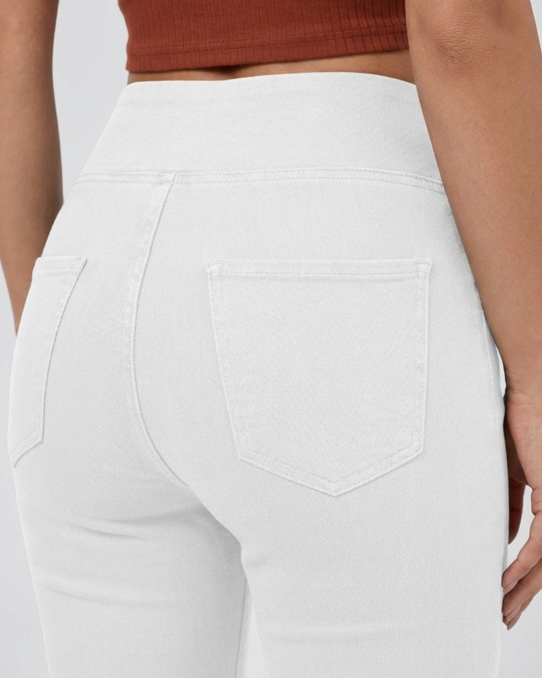 V - Waist Jeans Bianco - Notorious