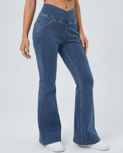 V - Waist Jeans Blu - Notorious