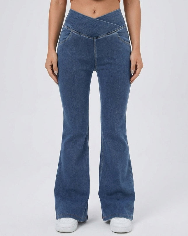 V - Waist Jeans Blu - Notorious