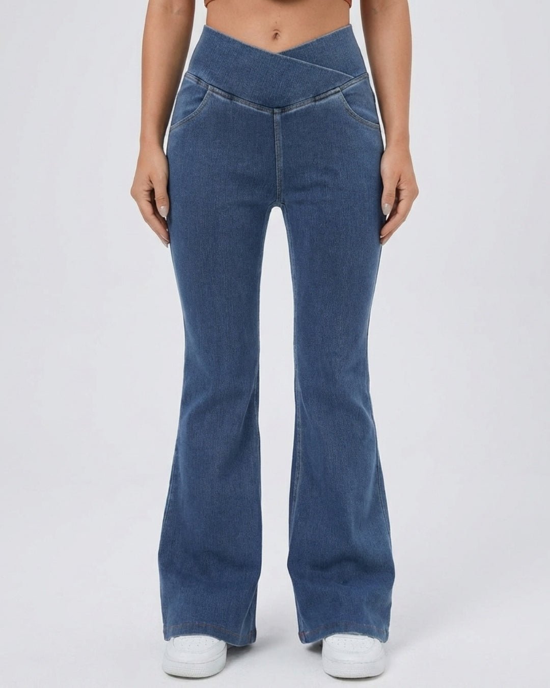 V - Waist Jeans Blu - Notorious