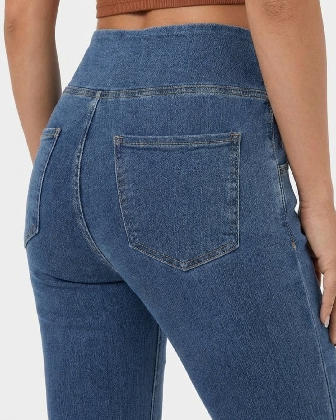 V - Waist Jeans Blu - Notorious