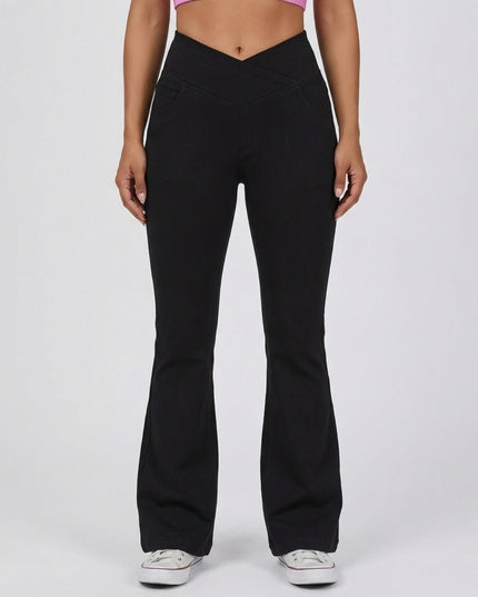 V - Waist Jeans Nero - Notorious