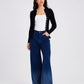 Wide Fade Jeans Blu Denim - Notorious