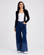 Wide Fade Jeans Blu Denim - Notorious