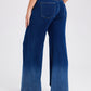 Wide Fade Jeans Blu Denim - Notorious