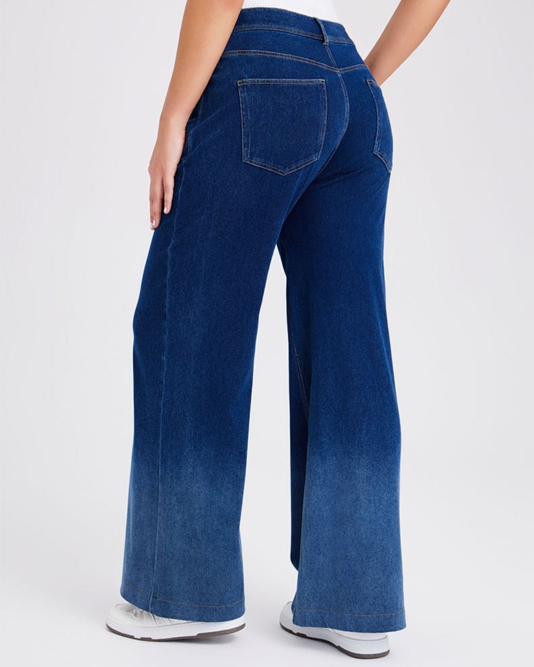 Wide Fade Jeans Blu Denim - Notorious