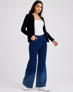 Wide Fade Jeans Blu Denim - Notorious